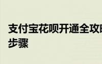 支付宝花呗开通全攻略：轻松掌握开通方法与步骤