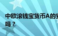 中欧滚钱宝货币A的安全性解析：投资有保障吗？