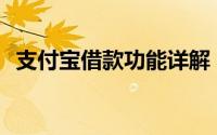 支付宝借款功能详解：哪些渠道可以借钱？