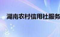 湖南农村信用社服务热线及业务咨询指南