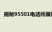 揭秘95501电话所属银行，一键了解真相！